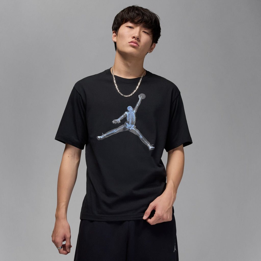 Men's Jordan Jumpman X Ray Short Sleeve T-Shirt - Black/White