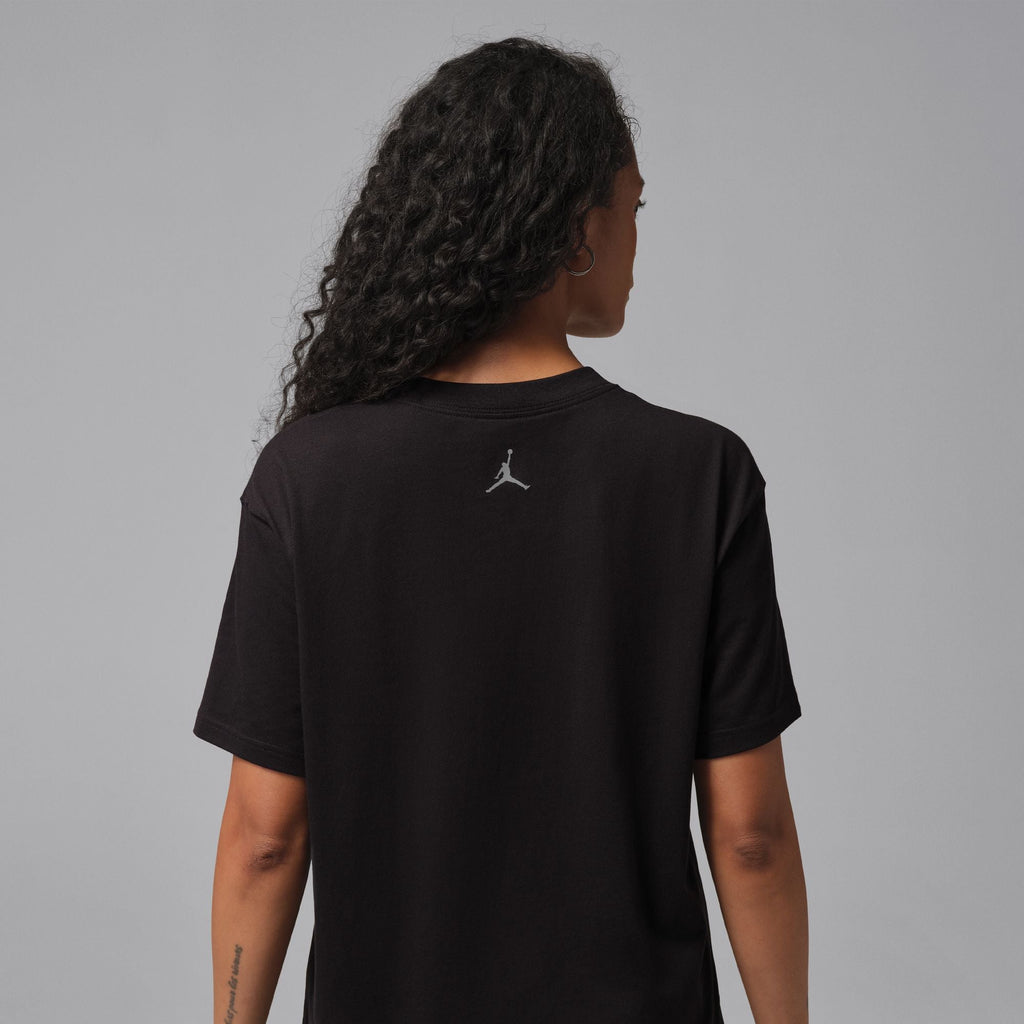 Women's Jordan Flight Graphic T-Shirt - Black/Smoke Grey