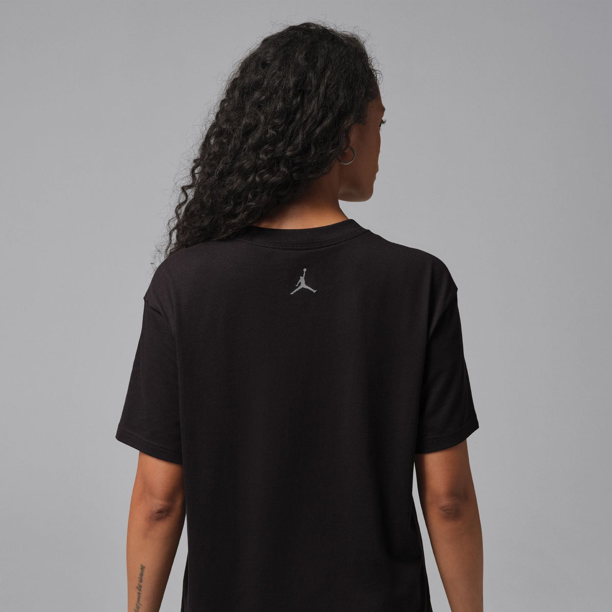 Women's Jordan Flight Graphic T-Shirt - Black/Smoke Grey