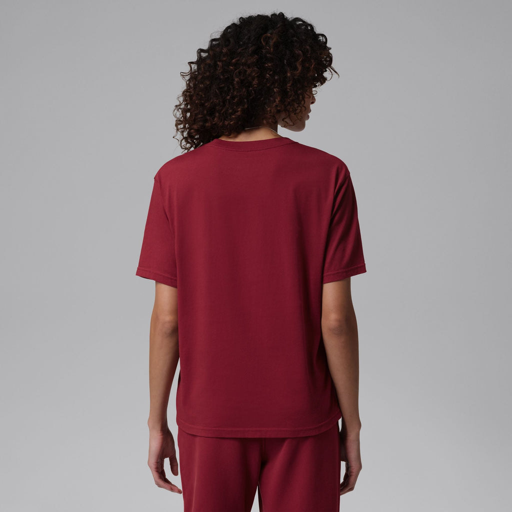 Women's Jordan Flight Graphic T-Shirt - Team Red/White