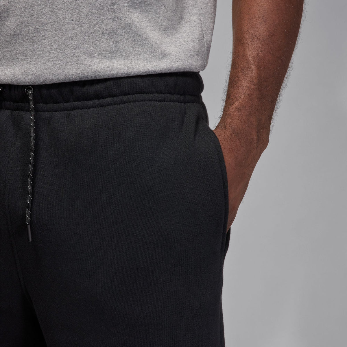 Men's Jordan Brooklyn Fleece Shorts - Black