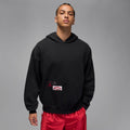 Men's Jordan Brooklyn Oversized Pullover Hoodie - Black