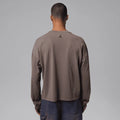 Men's Air Jordan M J Oversized Long Sleeve Tee - Cave Stone