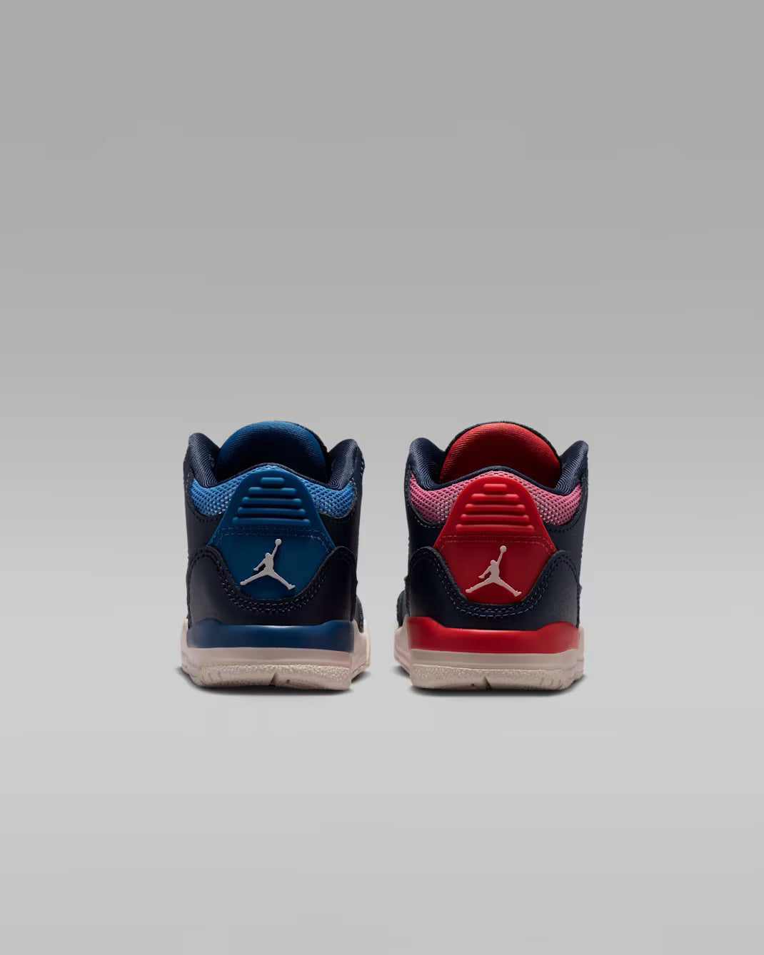 Toddler Air Jordan 3 Retro Sport Renaissance Obsidian/Track Red/Chalk/Chalk HQ0782-400