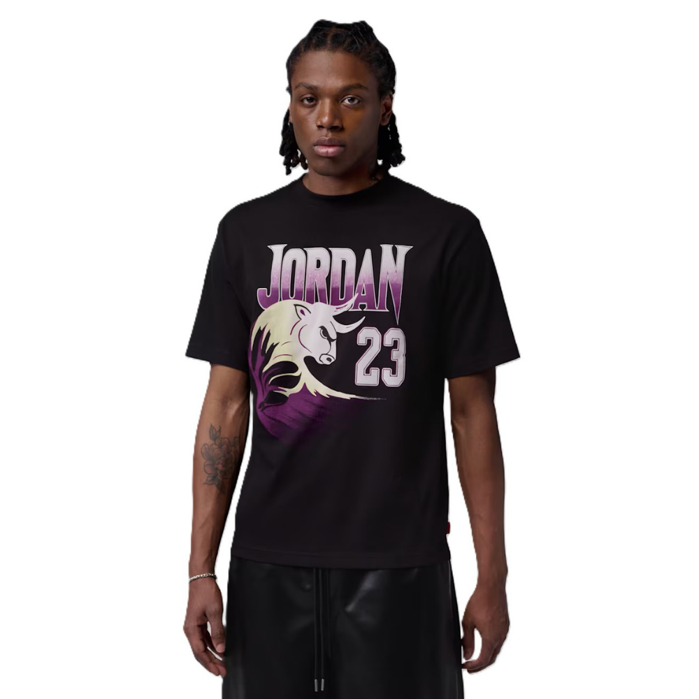 Men's Jordan Brooklyn "Bucks" T-Shirt Black IO0043-341