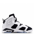 Big Kid's Air Jordan 6 Retro Oreo White/Black 384665-108