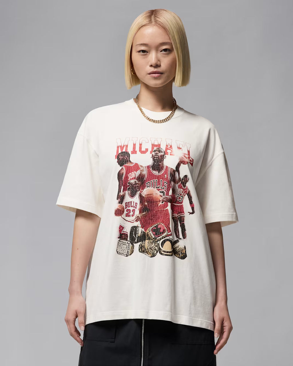Women's Jordan Oversized Short-Sleeve Graphic T-Shirt