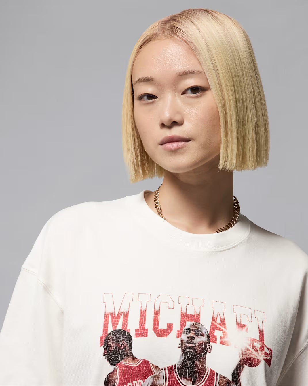 Women's Jordan Oversized Short-Sleeve Graphic T-Shirt