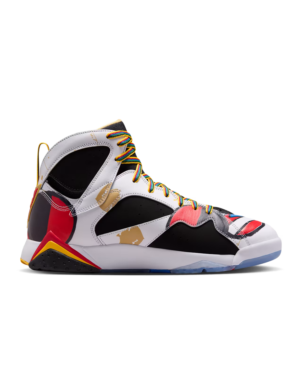 Men's Air Jordan 7 Retro Miro White/Metallic Gold/Sport Red/Varsity Royal IQ6573-100