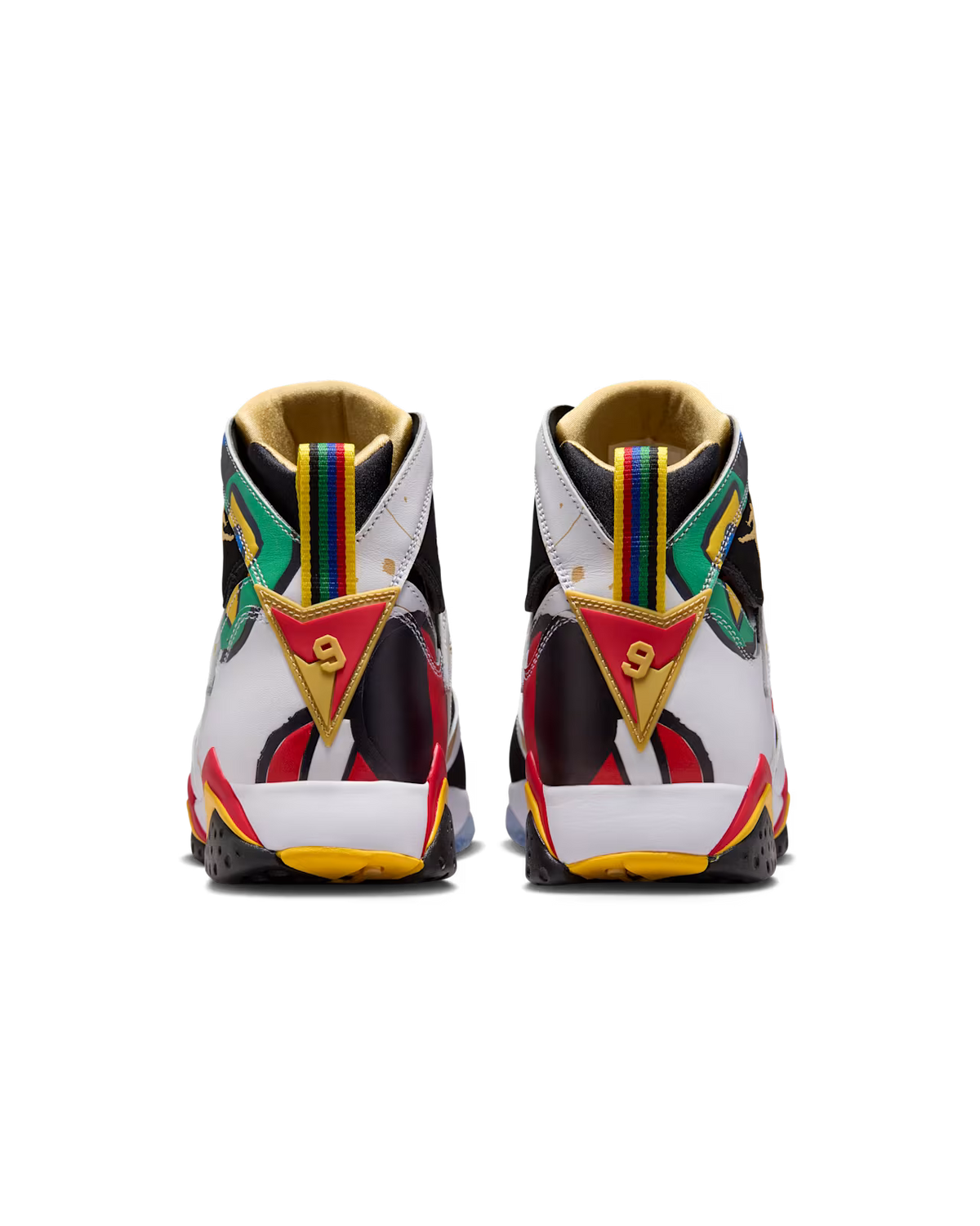 Men's Air Jordan 7 Retro Miro White/Metallic Gold/Sport Red/Varsity Royal IQ6573-100