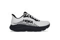HOKA White & Black Lace-Up Sneakers