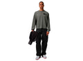 Men's Air Jordan Wings Long Sleeve T-Shirt - River Rock